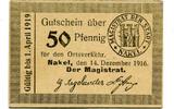 Posen 50 Pfg. Nakel, -