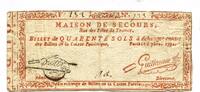 Frankreich, 40 Sols Paris-Rue de Eilles St.Thomas, -
