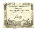 Frankreich, 50 Sols Assignat, -