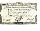 Frankreich, 25 Sols Assignat, -