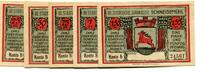 Posen 25 Pfg. 50 Pfg. 75 Pfg. 1 Mk. 1.50 Mk. Schneidemühl, -