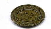 Ilsenburg, 75 Pfennig Konsum-Verein zu Ilsenburg E.G.M.B.H., -
