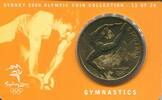 Australien 5 Dollars ~ Coin Card - Gymnastics ~ -