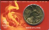 Australien 5 Dollars ~ Coin Card - Wrestling ~ -