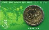 Australien 5 Dollars ~ Coin Card - Cycling ~ -