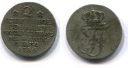 Mecklenburg-Schwerin, 2 Schilling Friedrich Franz I.1785-1837, -
