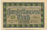 Württemberg 100 T. Mk. Stuttgart, -