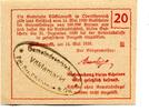 Oberösterreich 20 Heller Vöklamarkt, -