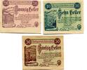 Niederösterreich 10, 20, 50 Heller Purkersdorf, -