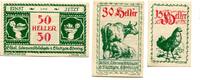 Oberösterreich 15, 30, 50 Heller Eferding, -