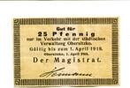 Posen 25 Pfg. Obersitzko, -