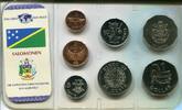 Salomonen / Solomon Islands KMS ~ Kursmünzen ~ -