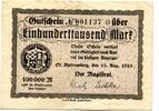 Niedersachsen 100 T. Mark St.Andreasberg, -