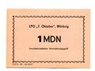 DDR 1 Mark Wörbzig, -