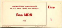DDR 1 Mark Peißen, -