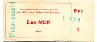 DDR 1 Mark Peißen, -
