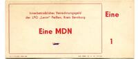 DDR 1 Mark Peißen, -
