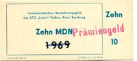 DDR 10 Mark Peißen, -
