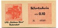 DDR 10 Pfg. Rudersdorf, -