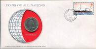 Falkland Inseln Numisbrief ~ Coins of all Nations ~ -