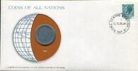 Italien Numisbrief ~ Coins of all Nations ~ -