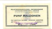Bayern 5 Mio. Mark Schwarzenbach, -