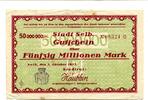 Bayern 50 Mio. Mark Selb, -