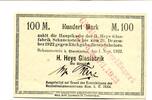 Niedersachsen 100 Mark Schauenstein b.Obernkirchen, -