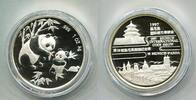 China, Ag.Medaille München Panda, -
