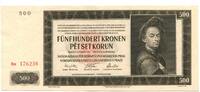 Böhmen & Mähren, 500 Korun -
