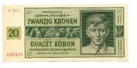 Böhmen & Mähren, 20 Korun SPECIMEN, -
