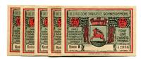 Posen 25 Pfg. 50 Pfg. 75 Pfg. 1 Mk. 1.50 Mk. Schneidemühl, -