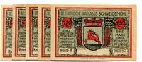 Posen 25 Pfg. 50 Pfg. 75 Pfg. 1 Mk. 1.50 Mk. Schneidemühl, -
