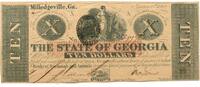 USA, 10 Dollars The State of Georgia, -