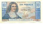 Französisch Äquatorialafrika, 10 Francs -