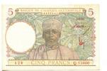 Französisch Westafrika, 5 Francs -