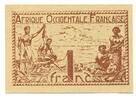 Französisch Westafrika, 1 Franc -