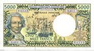Französisch Pazifik Territorium, 5000 Francs -