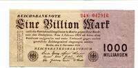 Deutsches Reich 1 Bio. Mark -