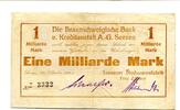 Niedersachsen 1 Md. Mark Seesen, -
