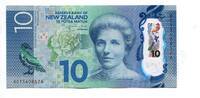 Neuseeland, 10 Dollars -