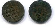 Anhalt-Bernburg, 1 Pfennig Viktor Friedrich 1721-1765, -