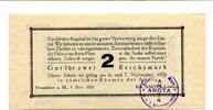 Hessen 2 Reichsmark Frankfurt a.M., -