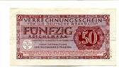 Deutsches Reich 50 Reichsmark Deutsche Wehrmacht -