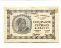 Deutsches Reich 50 Centimes Saargebiet -