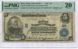 USA, 5 Dollars The First Nationalbank of the City of New York, -