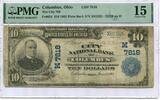 USA, 10 Dollars City Nationalbank of Columbus, -