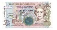 Guernsey, 5 Pounds Millenndium, -