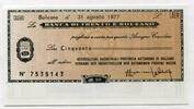 Italien 50 Lire ~ La Banca di Trento e Bolzano ~ -