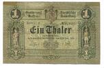 sachsen Weimar Eisenach, 1 Thaler Großherzoglich Sächsische Kassenanweisung, -